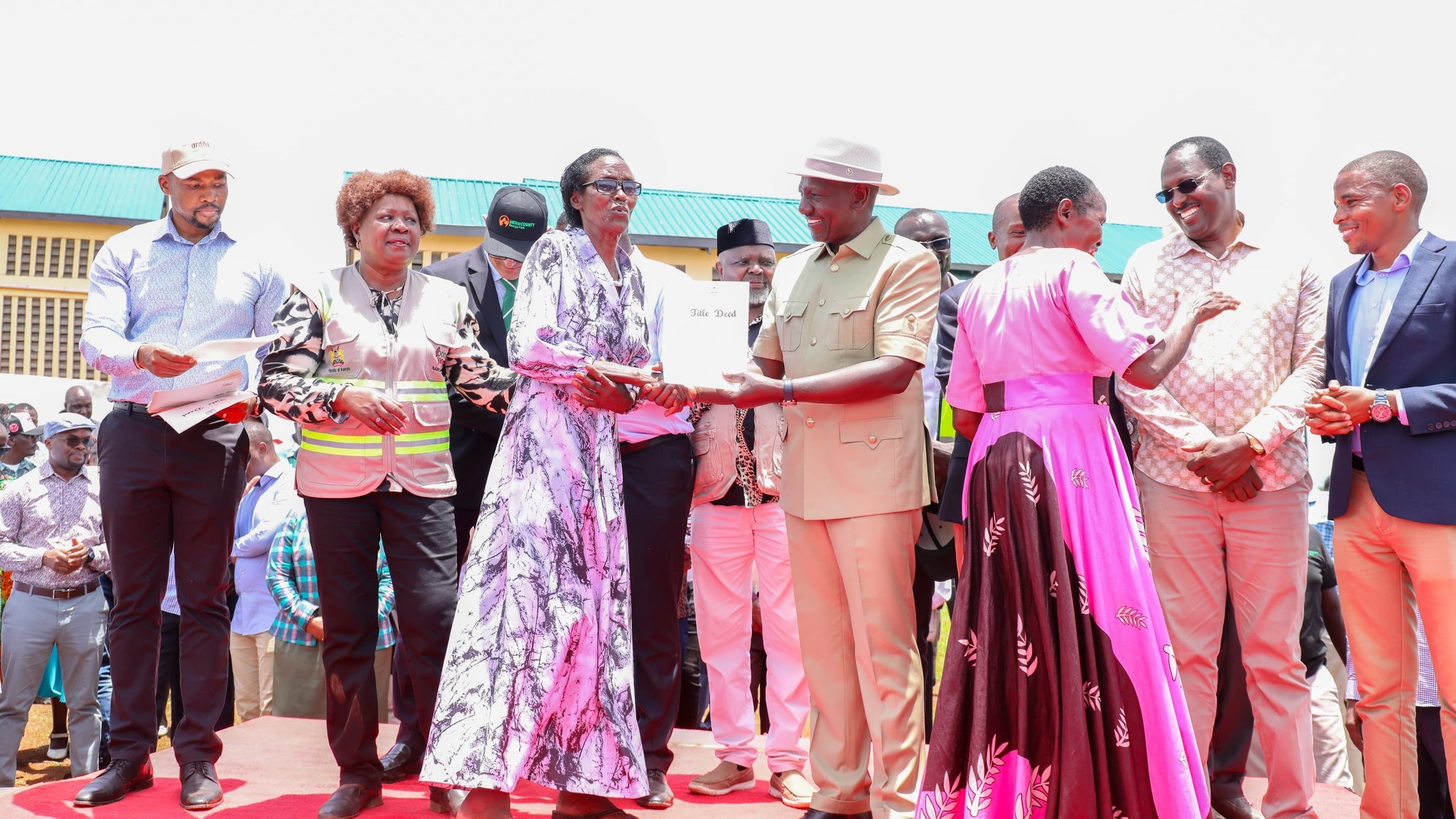 President Ruto Issues 10,807 Title Deeds in New Kiare, Tigania West, Meru County