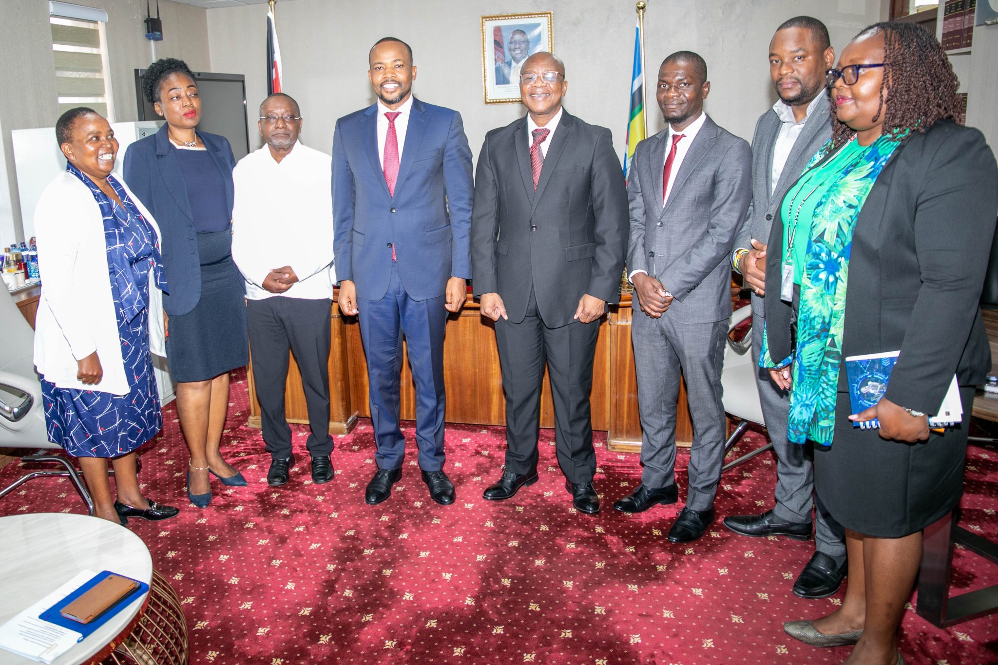 Lands PS Hosts Mozambique Delegation on a Benchmarking Tour
