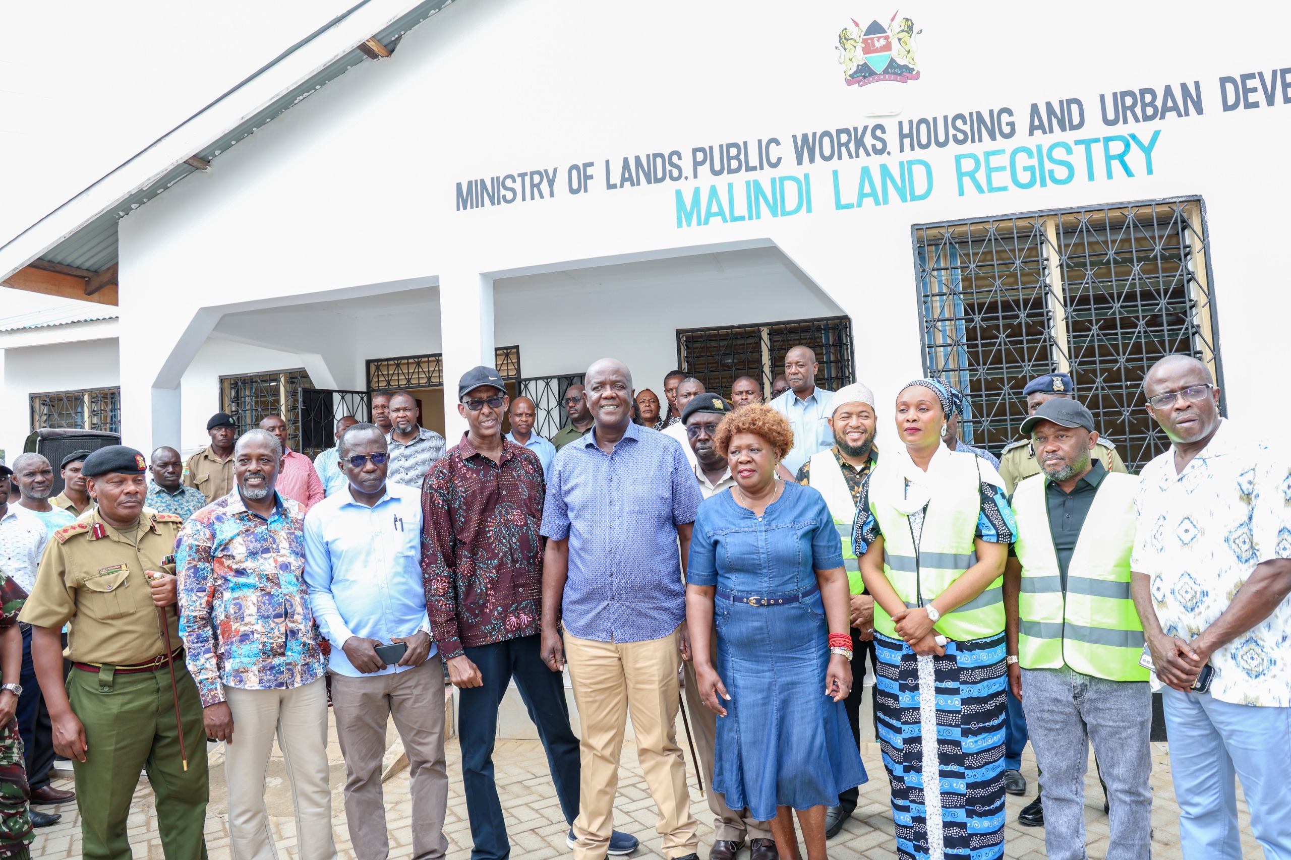 Cabinet Secretary for Lands, Public Works, Housing and Urban Development, Hon. Alice Wahome when she officially opened the Malindi Land Office on July 17, 2025