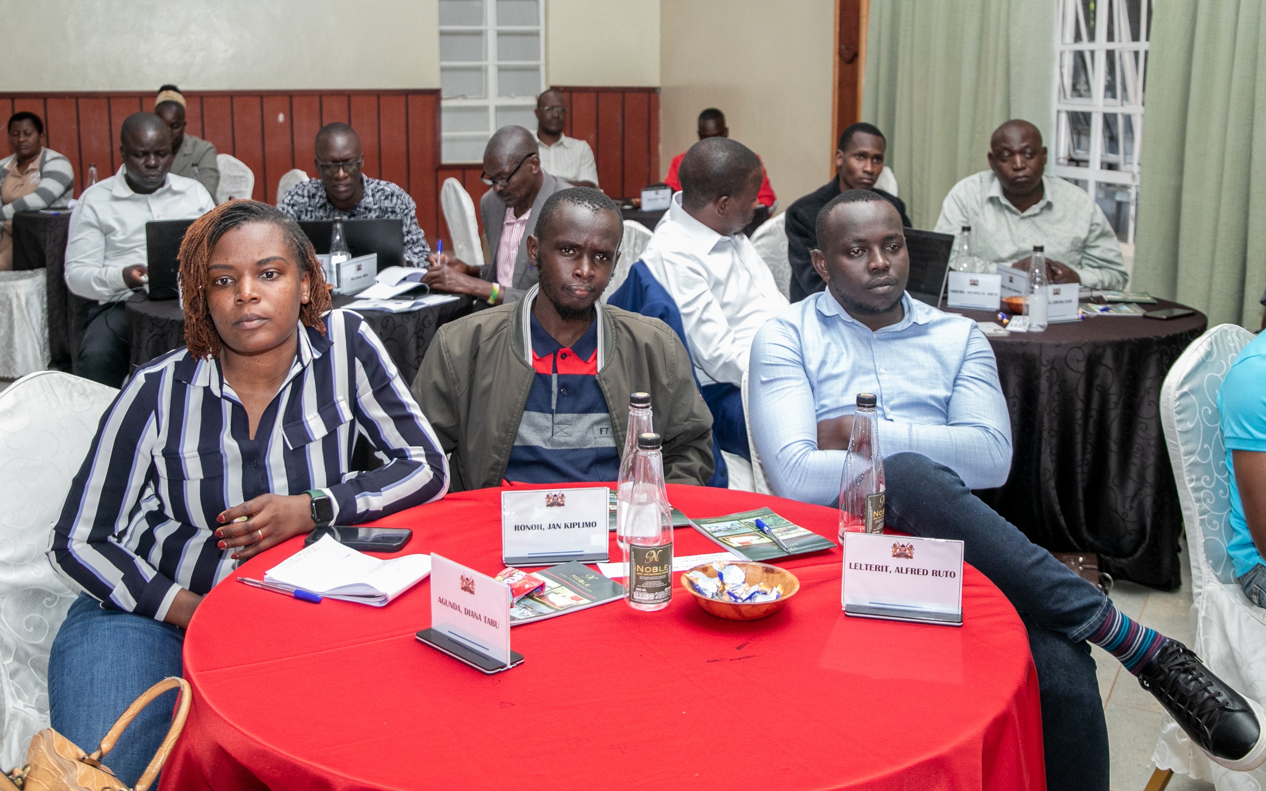 the training session on the National Stamp Duty Module (NSDM) in Eldoret, Uasin Gishu County.