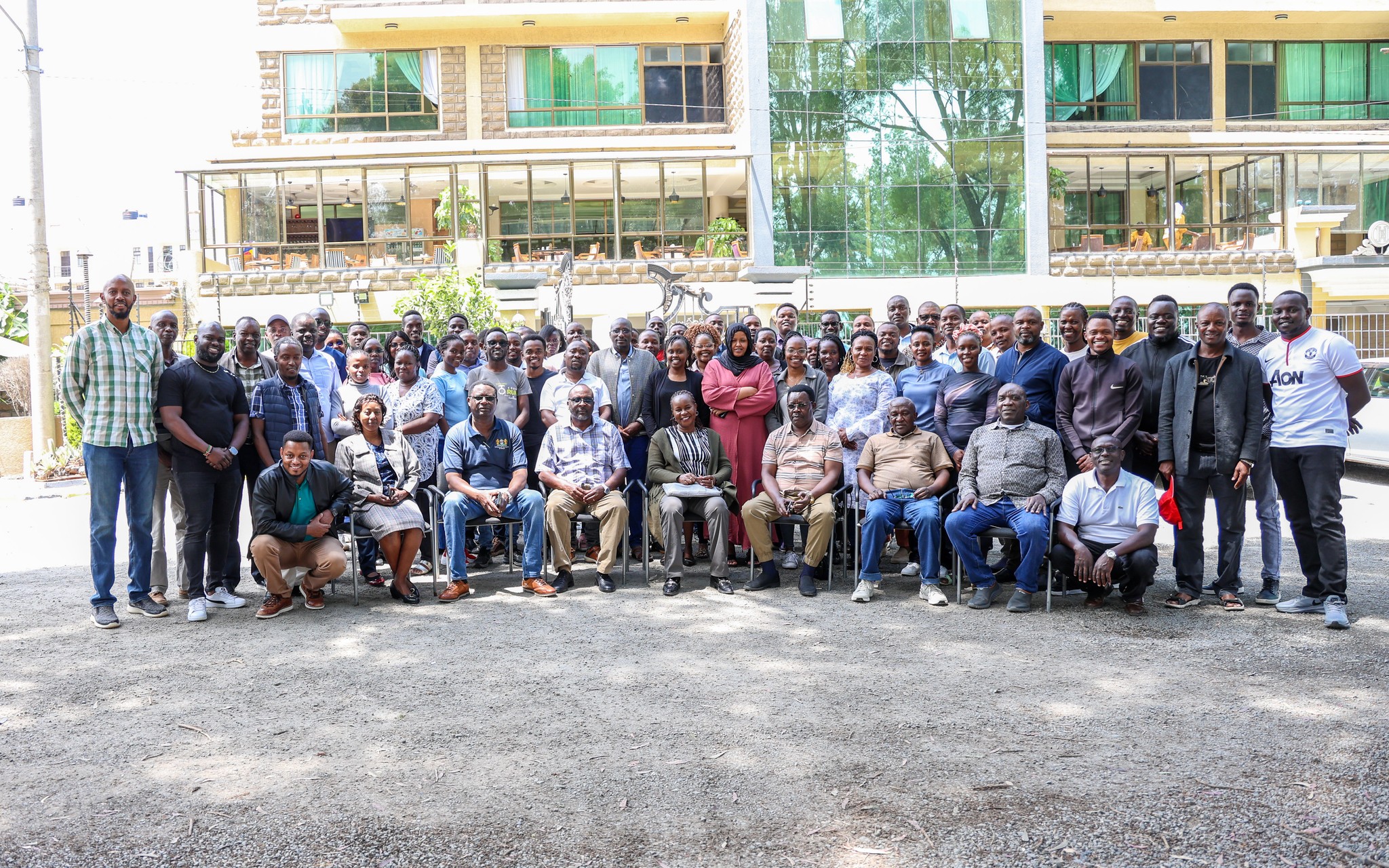 Valuers and officials from the State Department for Lands and Physical Planning carry out the harmonization of the National Land Value Index.