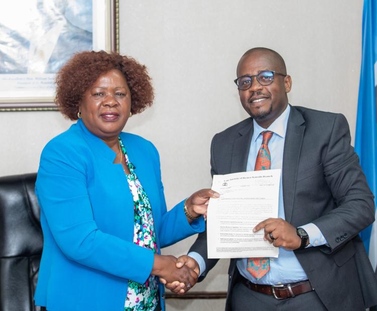 Collaboration for Change: Ministry of Lands and LSK Nairobi Commit to Streamlining Land Services