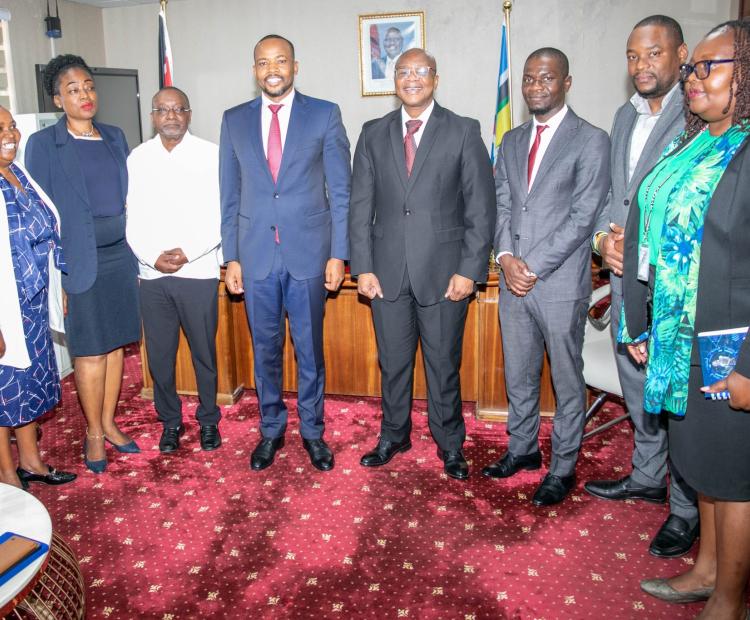 Lands PS Hosts Mozambique Delegation on a Benchmarking Tour