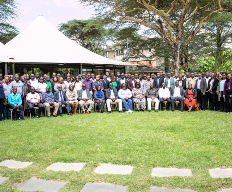 Participants during the training held in Naivasha in partnership with the World Bank on May 27, 2025