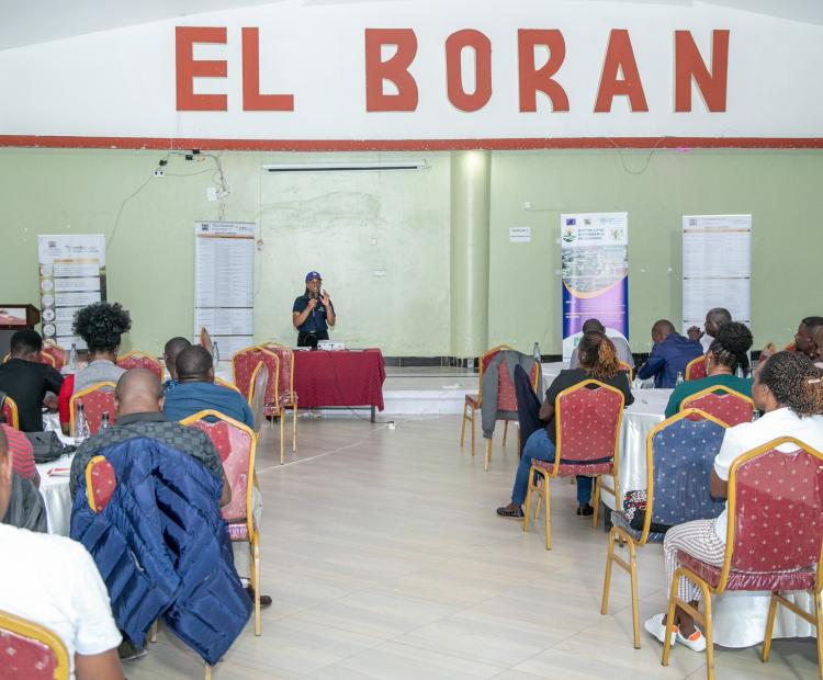 Officials from the State Department for Lands and Physical Planning undergo training in Isiolo on the new National Stamp Duty Module (NSDM)