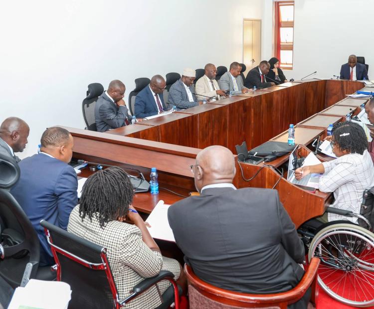 The National Assembly Departmental Committee on Lands during the presentation of the 2026 Budget Policy Statement to the Committee