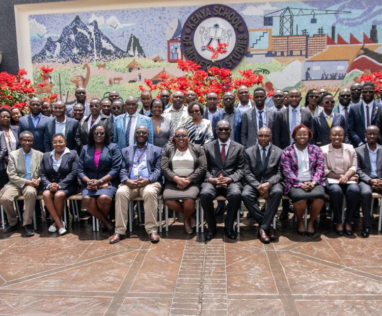 Stakeholders at the Central Bank of Kenya Institute of Monetary Studies (CBK-IMS), Ruaraka.
