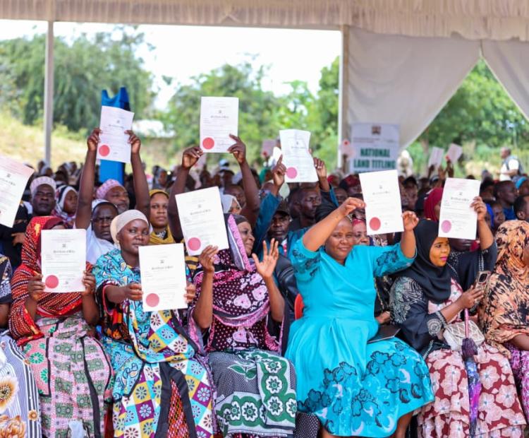 President Ruto Delivers on Coast Land Promise as 26,000 Title Deeds Issued to Lunga Lunga Residents